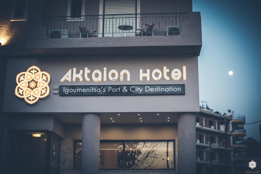 Aktaion Hotel Igoemenitsa Buitenkant foto