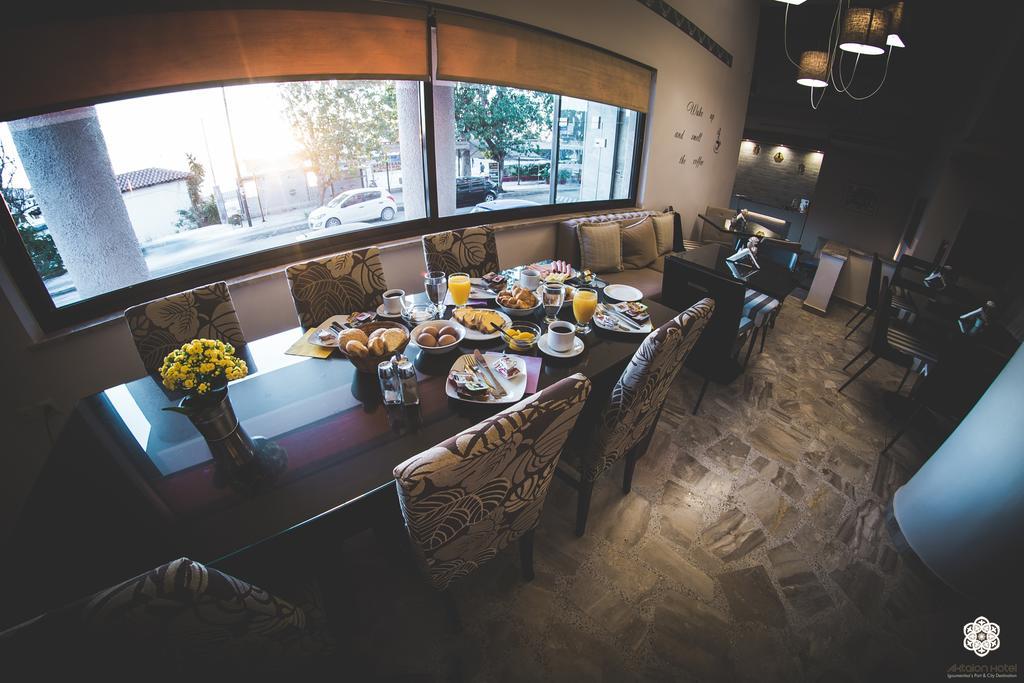Aktaion Hotel Igoemenitsa Buitenkant foto
