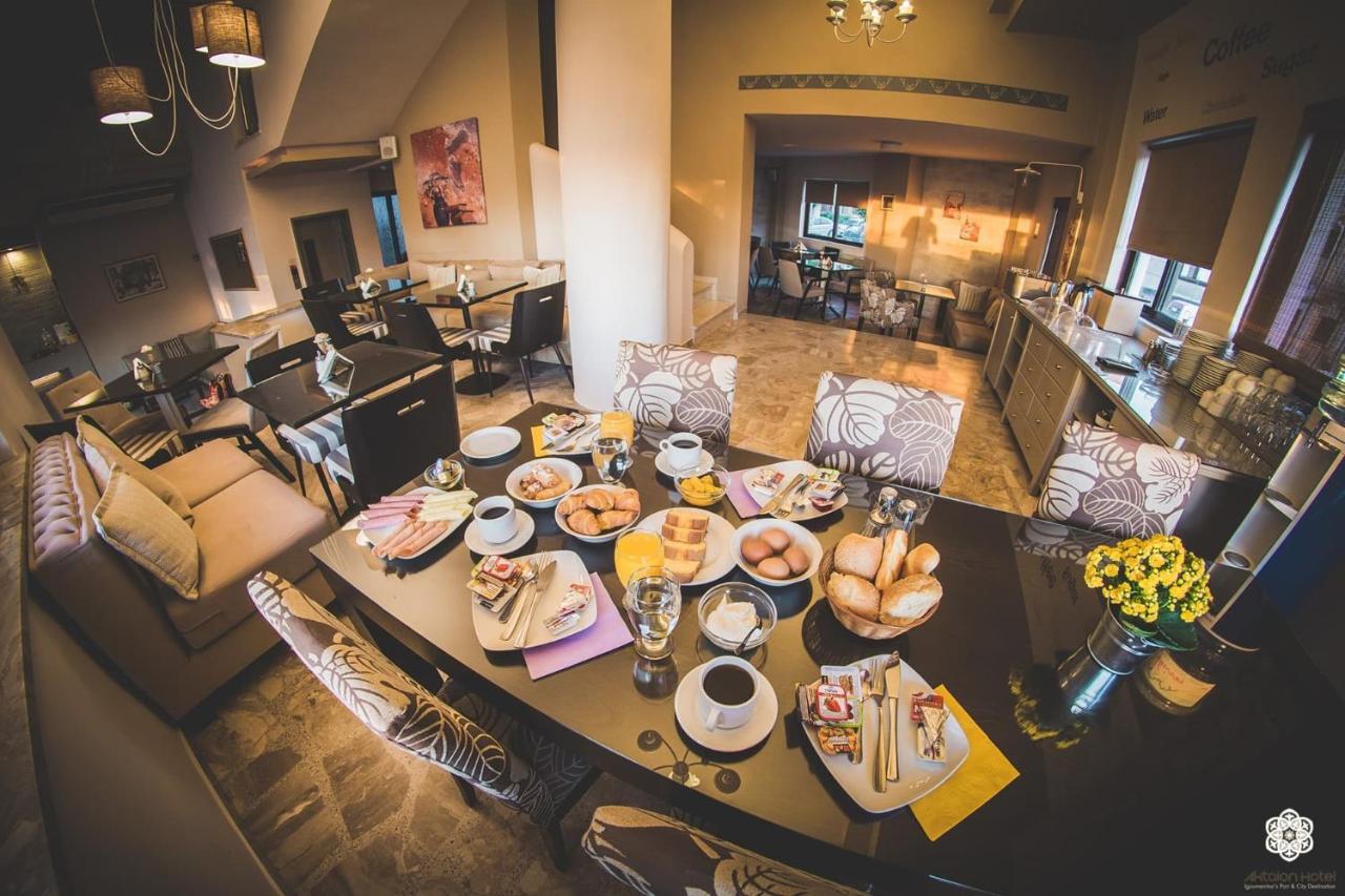 Aktaion Hotel Igoemenitsa Buitenkant foto