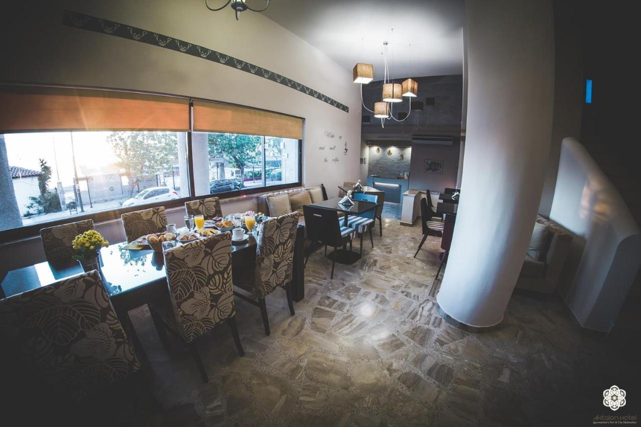 Aktaion Hotel Igoemenitsa Buitenkant foto
