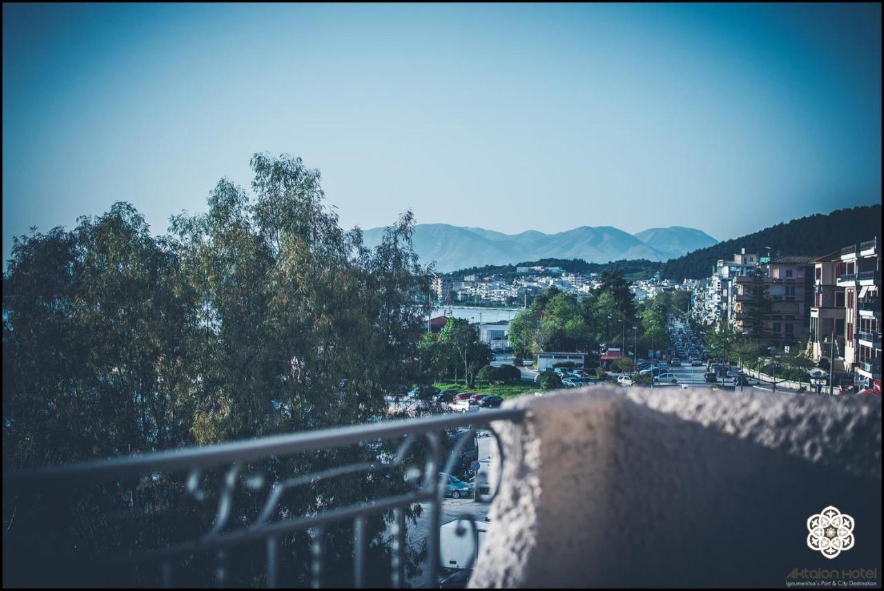 Aktaion Hotel Igoemenitsa Buitenkant foto