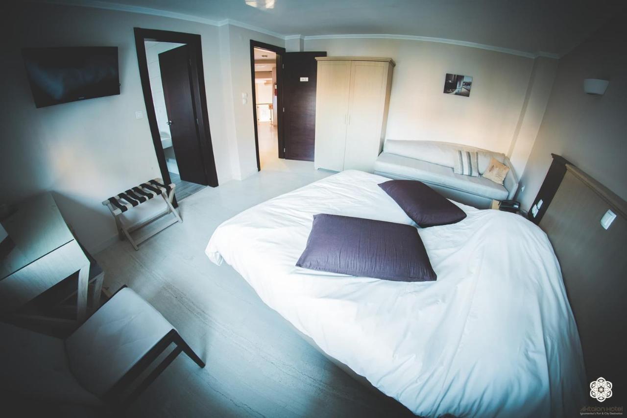 Aktaion Hotel Igoemenitsa Buitenkant foto