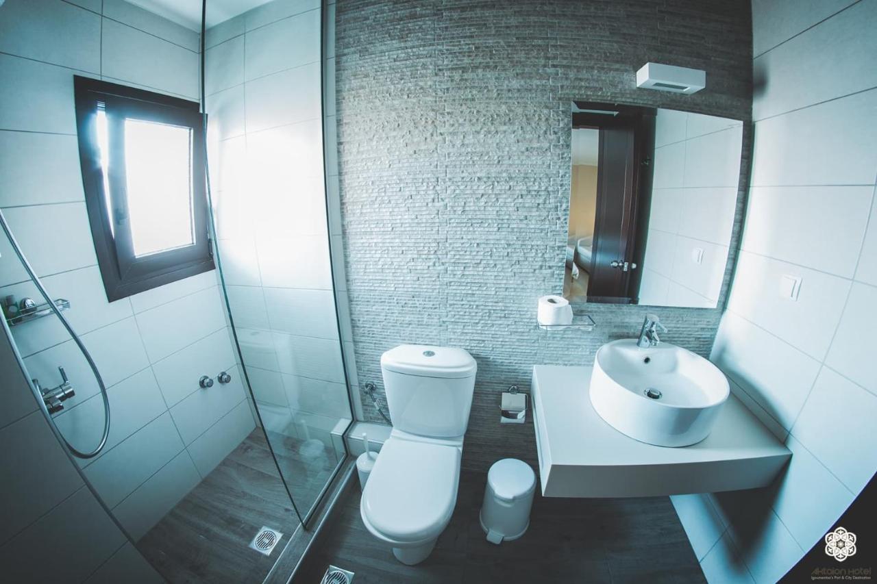Aktaion Hotel Igoemenitsa Buitenkant foto