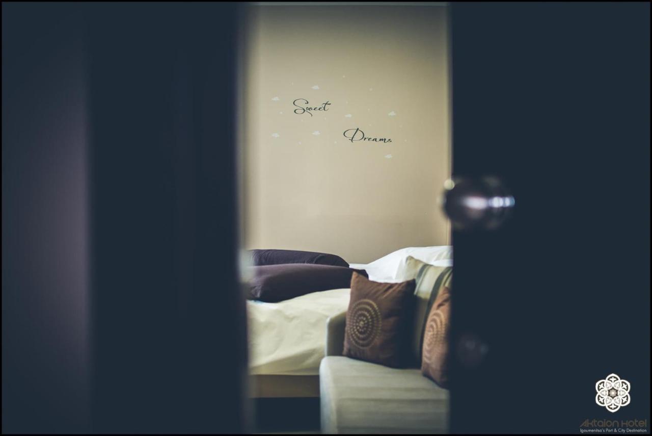 Aktaion Hotel Igoemenitsa Buitenkant foto