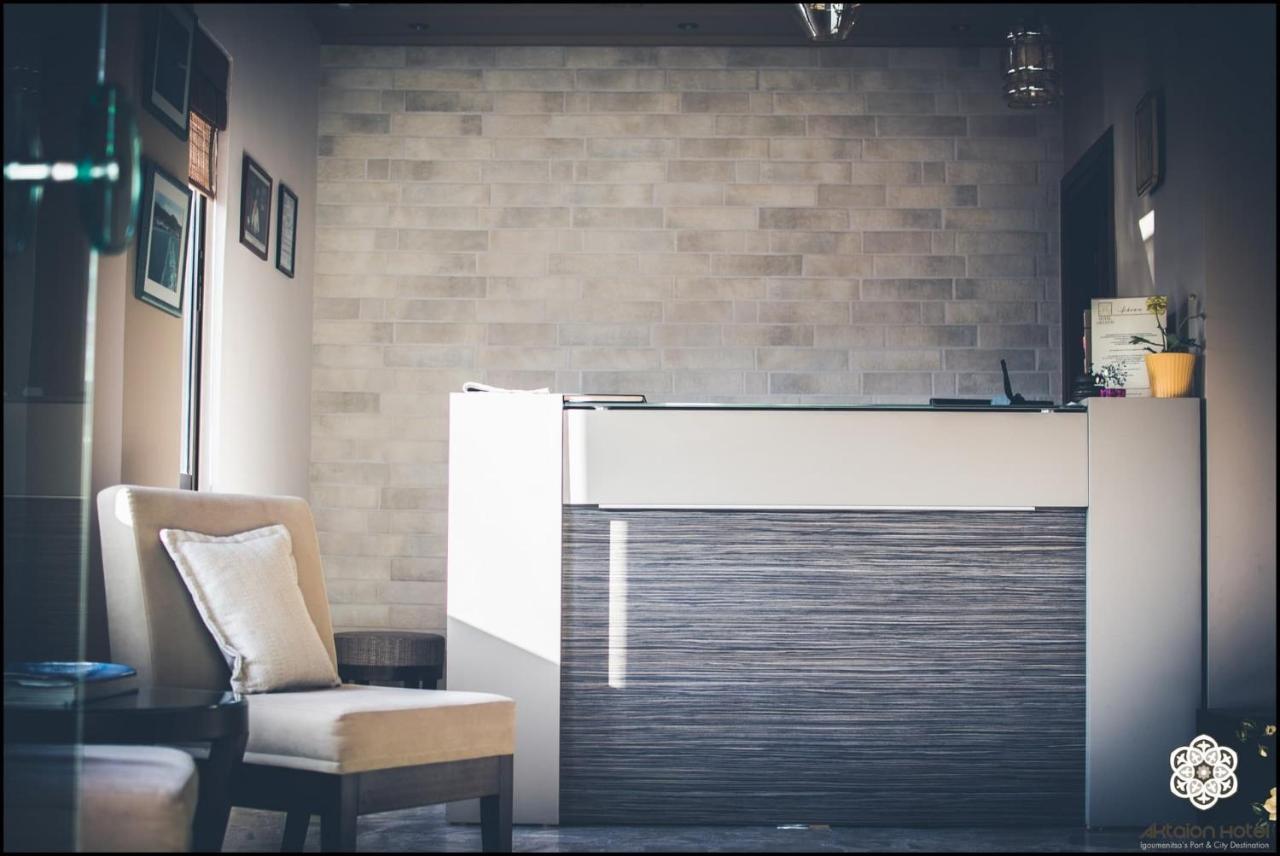 Aktaion Hotel Igoemenitsa Buitenkant foto
