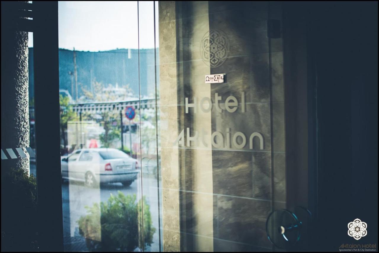 Aktaion Hotel Igoemenitsa Buitenkant foto